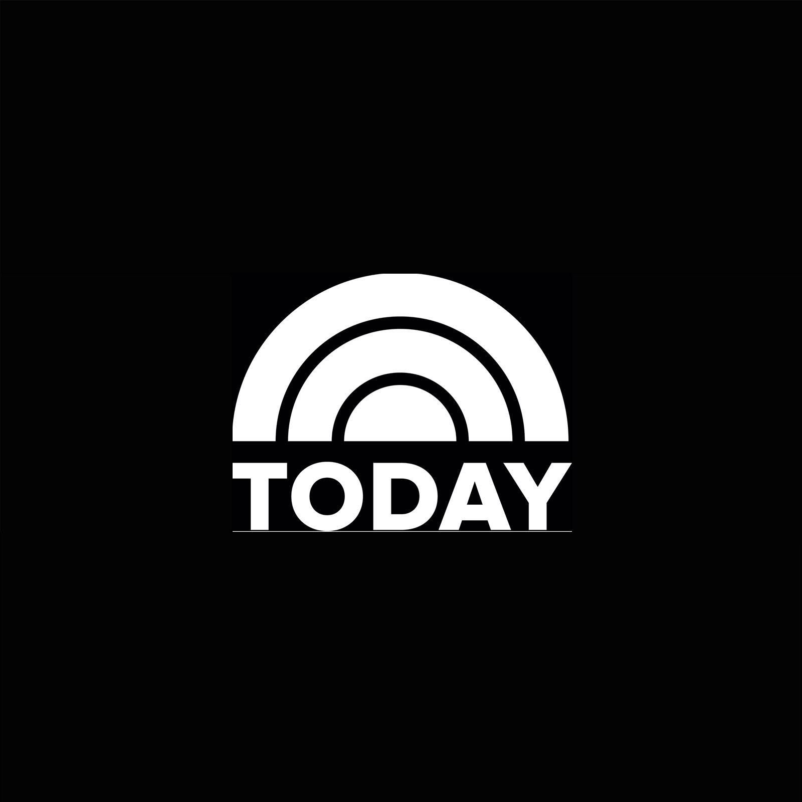 today show logo black white